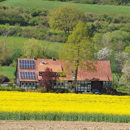 شقة Forsthaus Wilmeroederberg Polle المظهر الخارجي الصورة